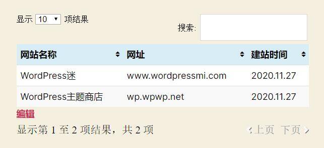 wordpress表格插件 TablePress 及插件扩展响应式表格等的使用教程