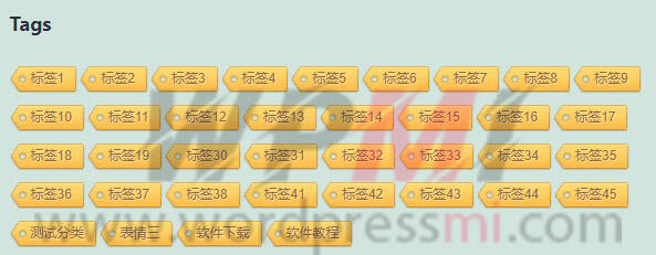 WordPress标签插件 Cool Tag Cloud WordPress标签插件 Cool Tag Cloud
