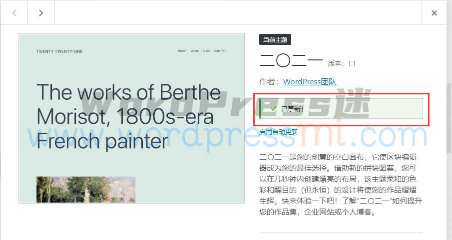 WordPress网站更新升级程序/主题/插件 备份网站 常见问题 – WordPress新手使用指南2